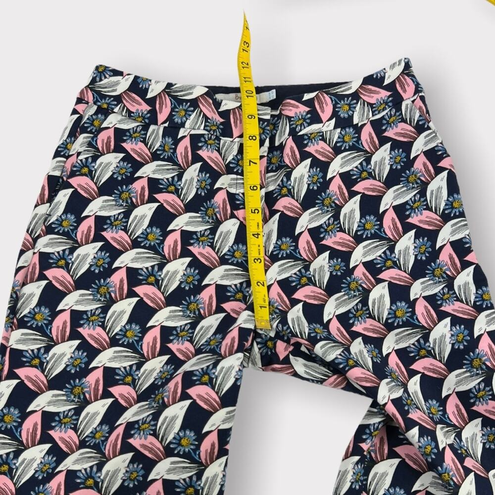 Boden Richmond Floral Crop Pants WM454 Size 6 Petite - Picture 8 of 9